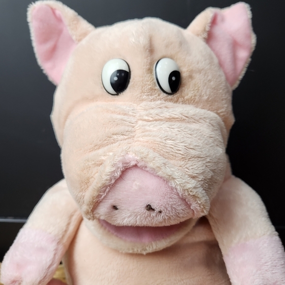 DANDEE STUFFED PLUSH PIG PUPPET TALKS SINGS OINKS SONGS OLD MACDONALD - Picture 3 of 9